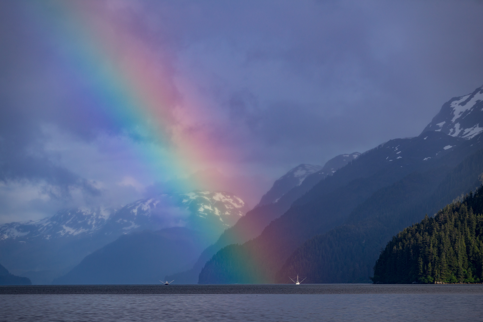 64 Days of Rain.  Welcome to Southeast Alaska