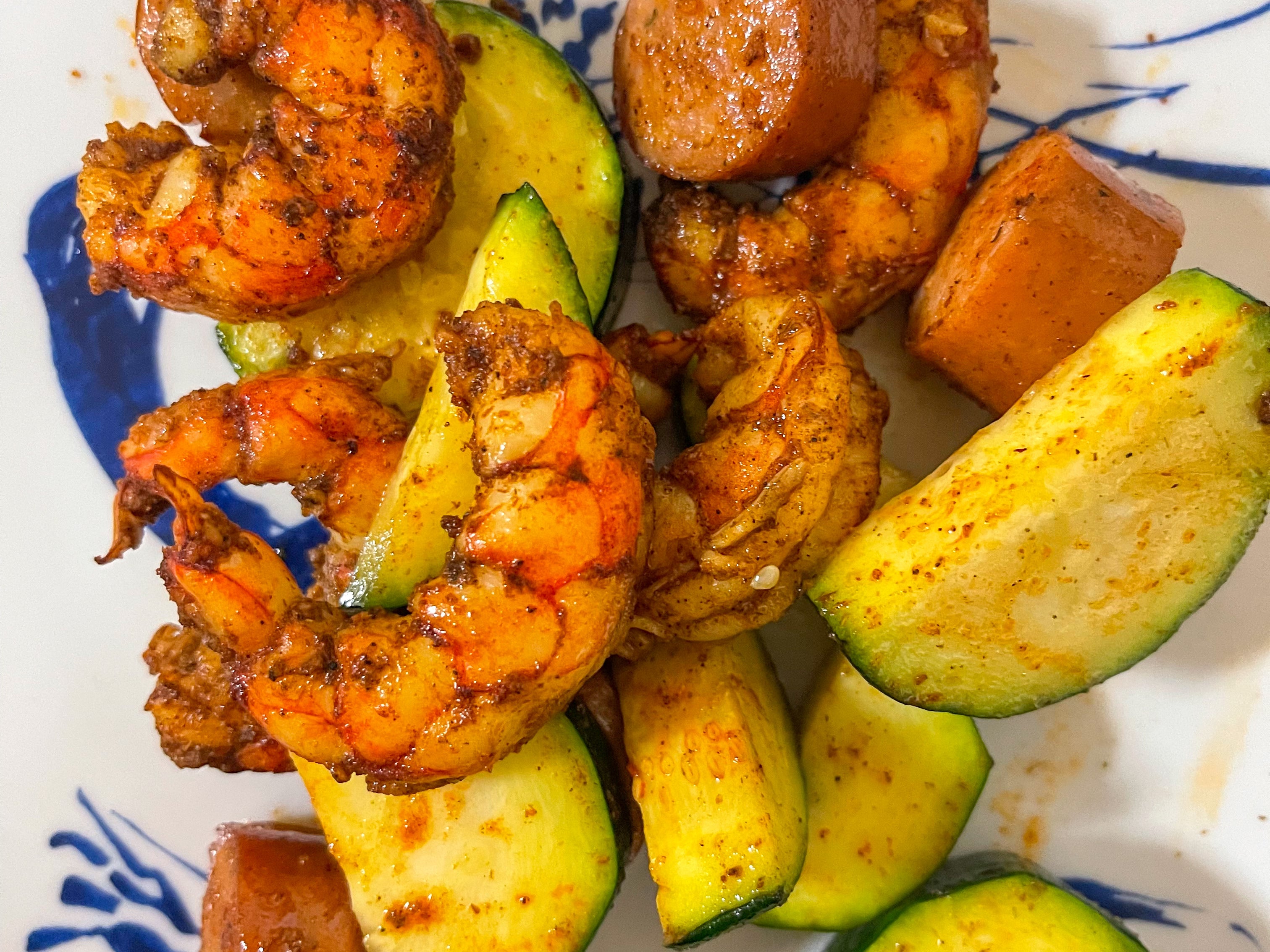 Air Fryer Cajun Shrimp