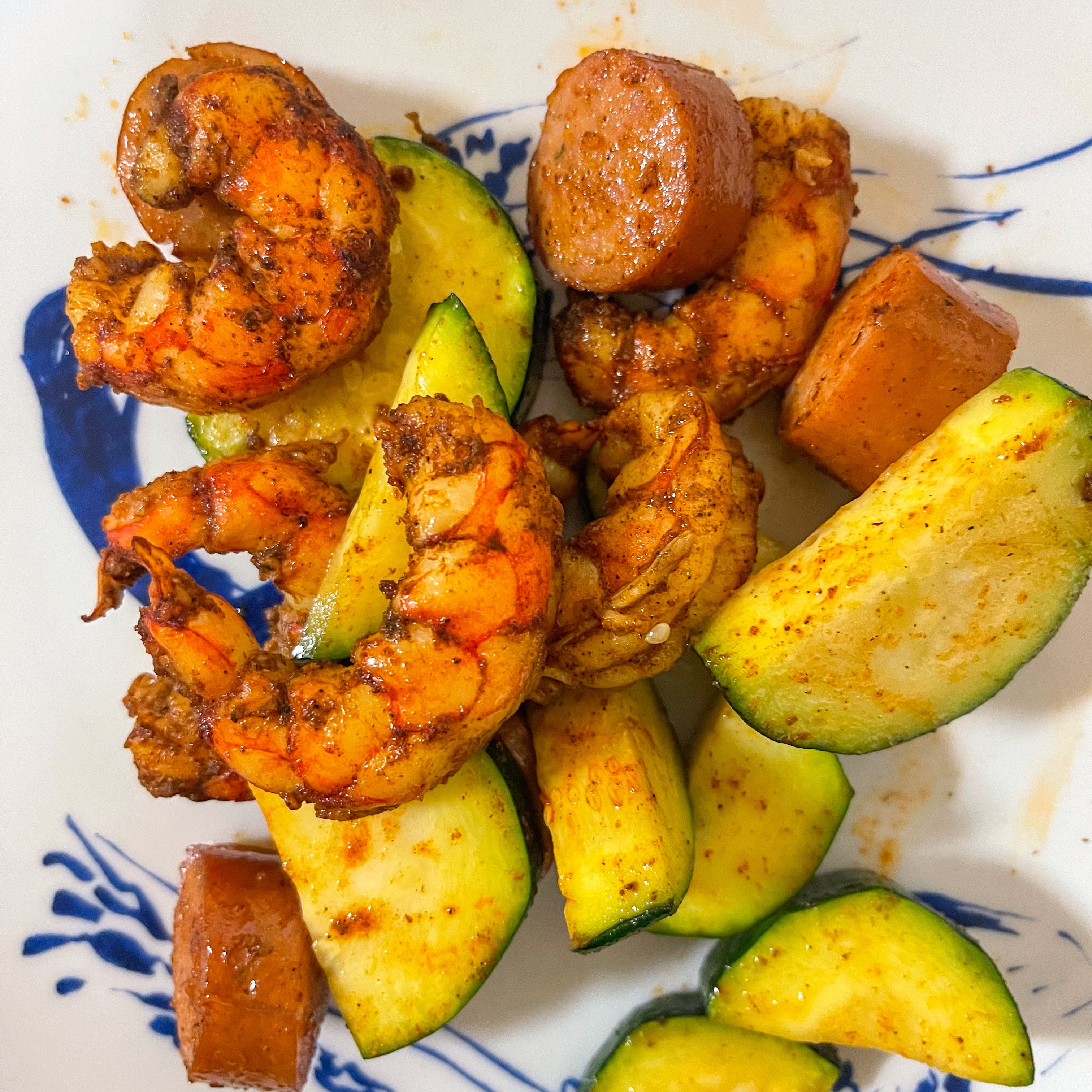 Air Fryer Cajun Shrimp
