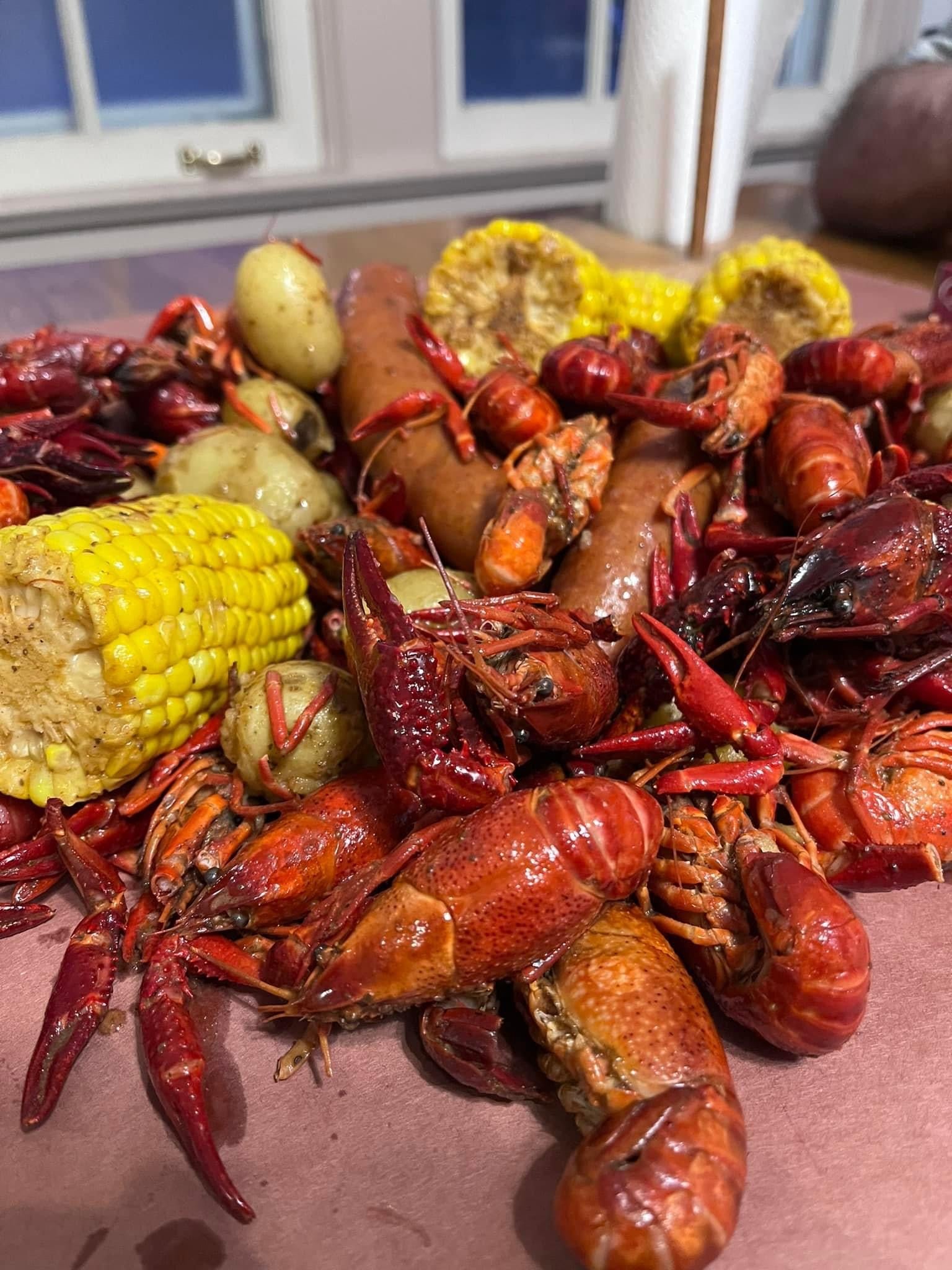 2 Person CRAWFISH Seafood Boil Meal Kit