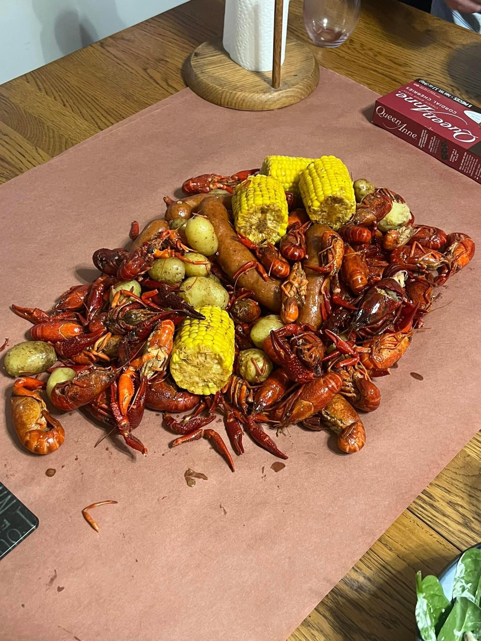 2 Person CRAWFISH Seafood Boil Meal Kit