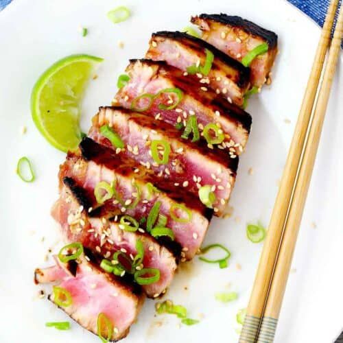 Wild Caught Yellowfin Ahi Tuna Portions - 24 oz. [50% OFF]