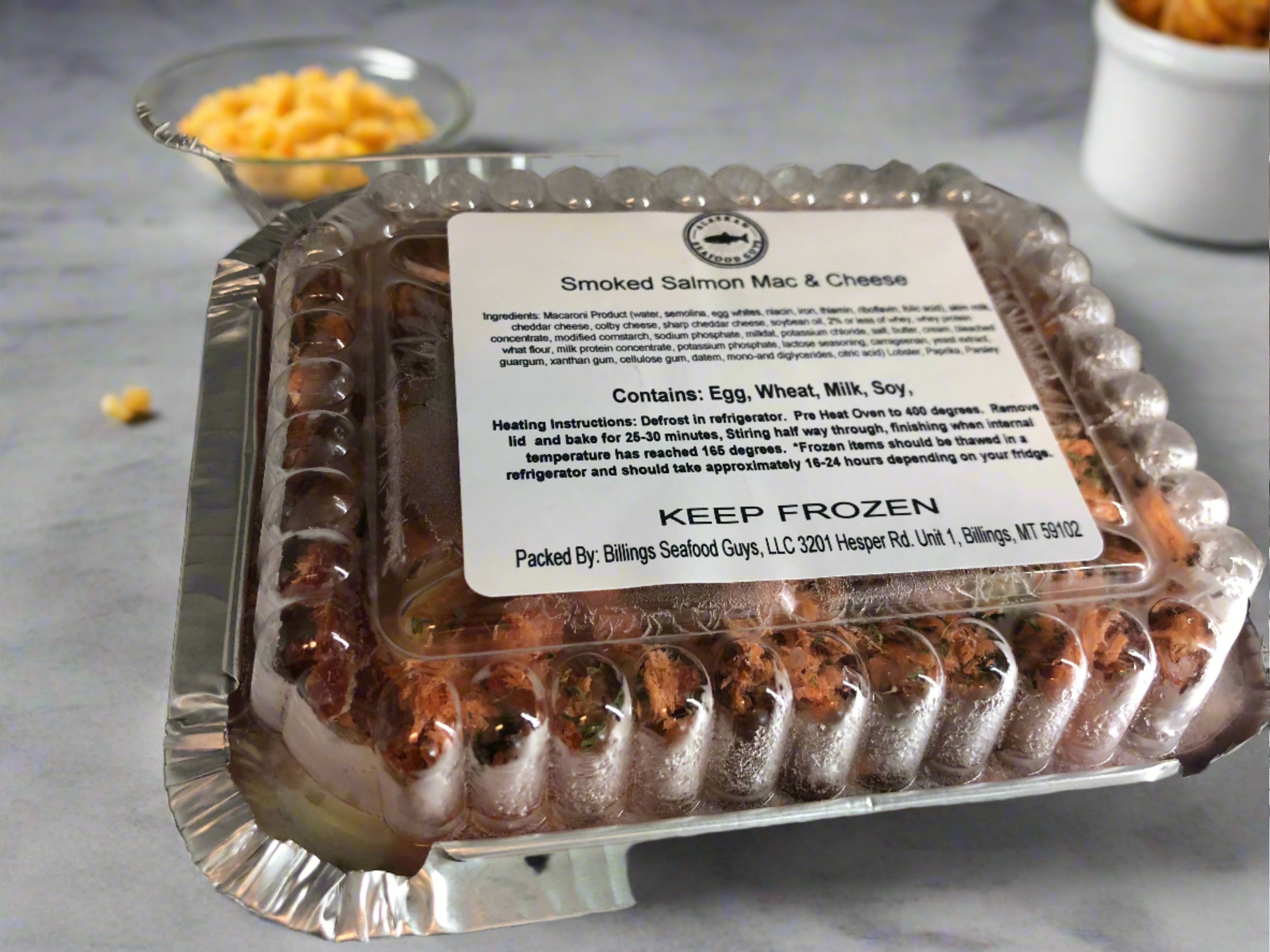 Smoked Salmon Mac & Cheese - 12.5 oz. [50% OFF]
