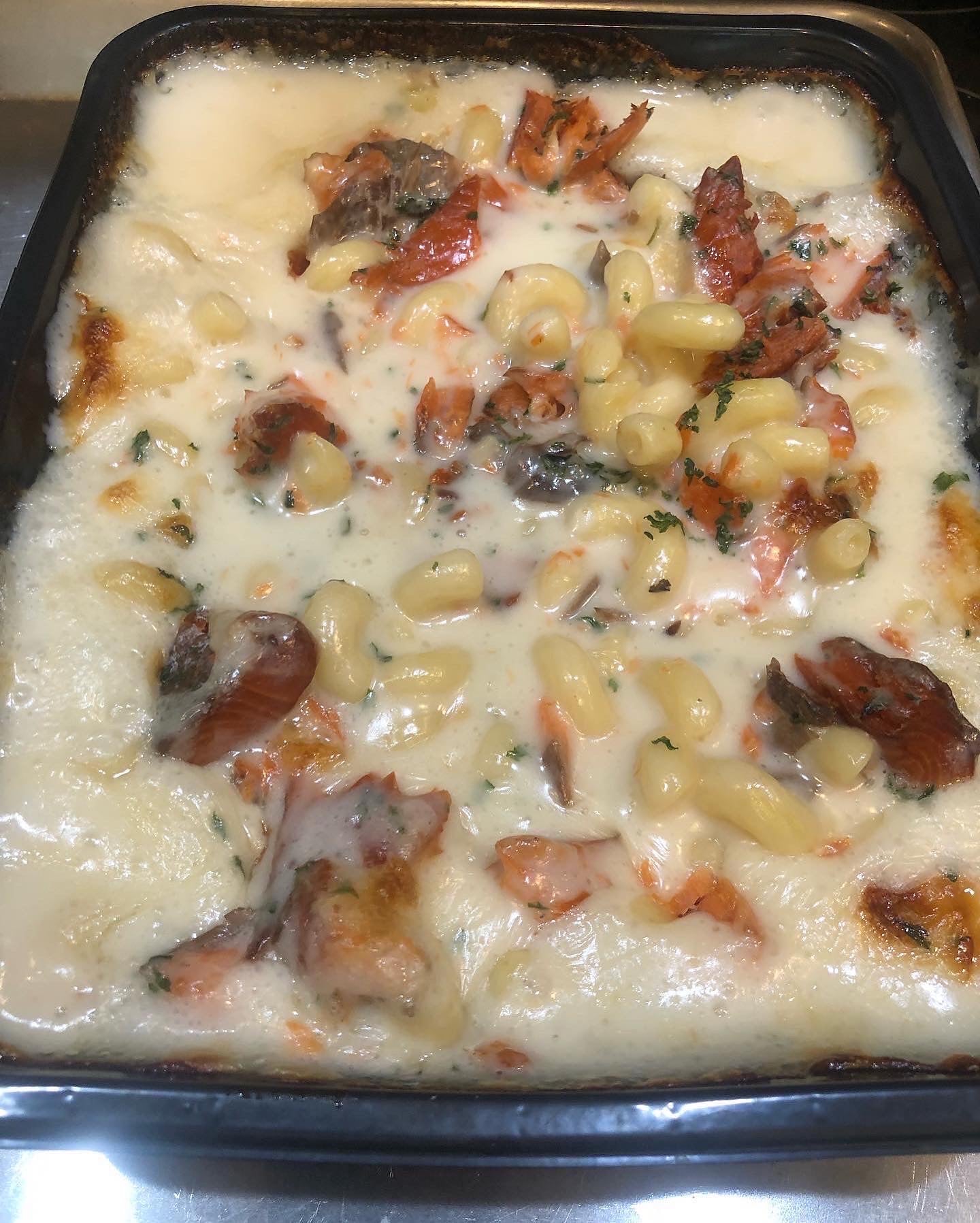 3 Person Smoked Salmon Mac & Cheese