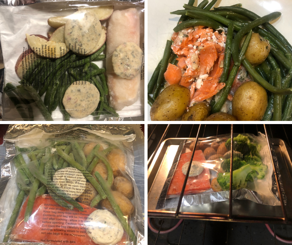 10 Individual Meals - Salmon + Cod Dinner Kit Bundle