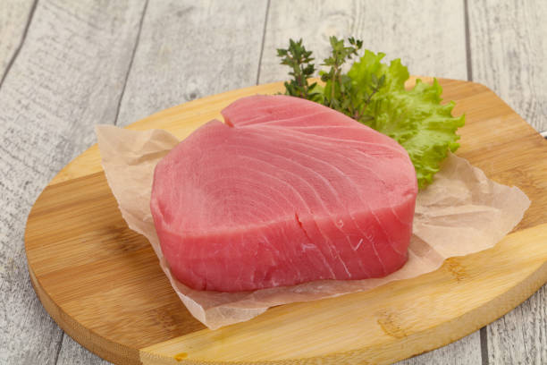 Wild Caught Yellowfin Ahi Tuna Portions - 24 oz. [50% OFF]