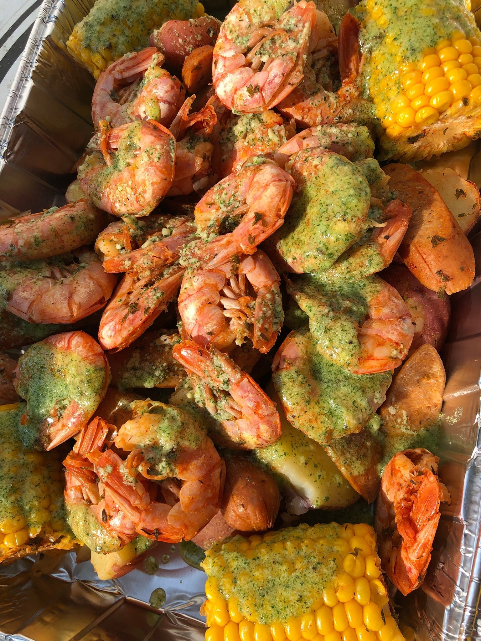 4 Person Seafood Boil Kit COMBO: Snow Crab & Shrimp+ 2 Butters [50% OFF]