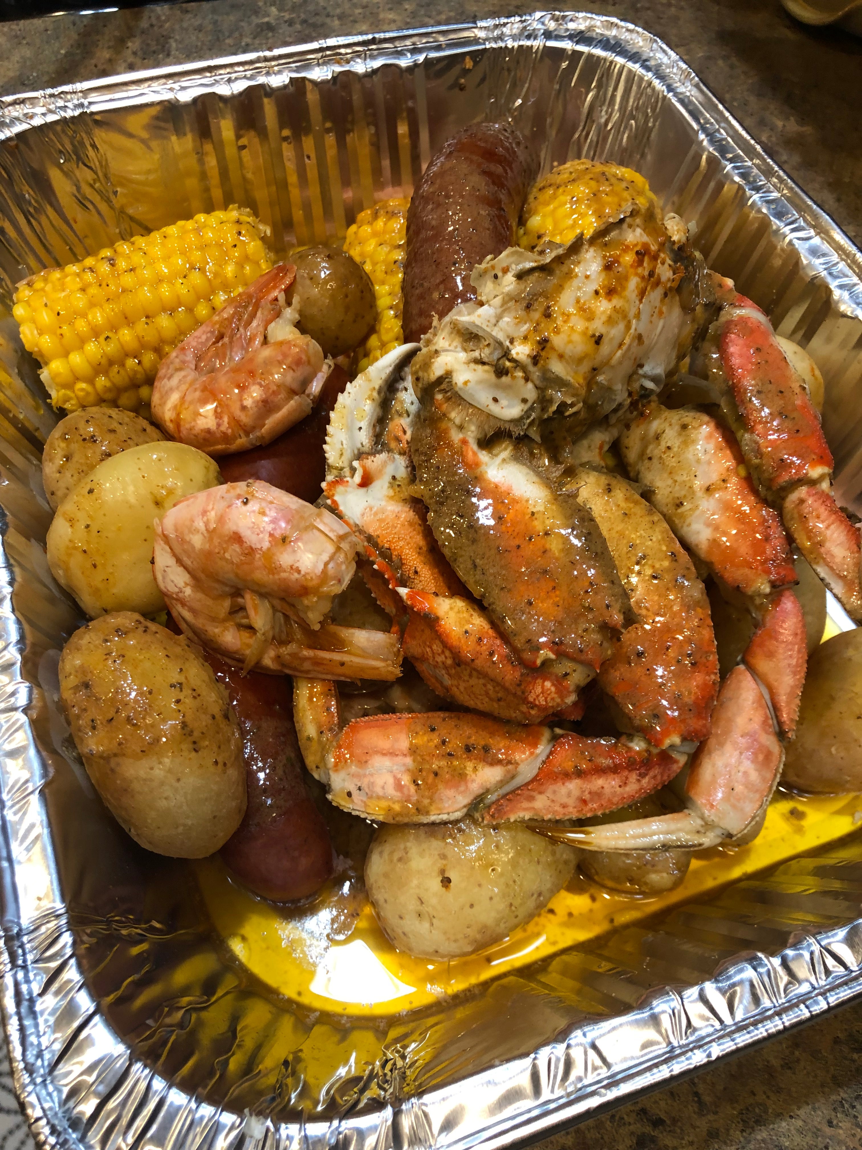 2 Person Crabby Lover Seafood Boil Meal Kit