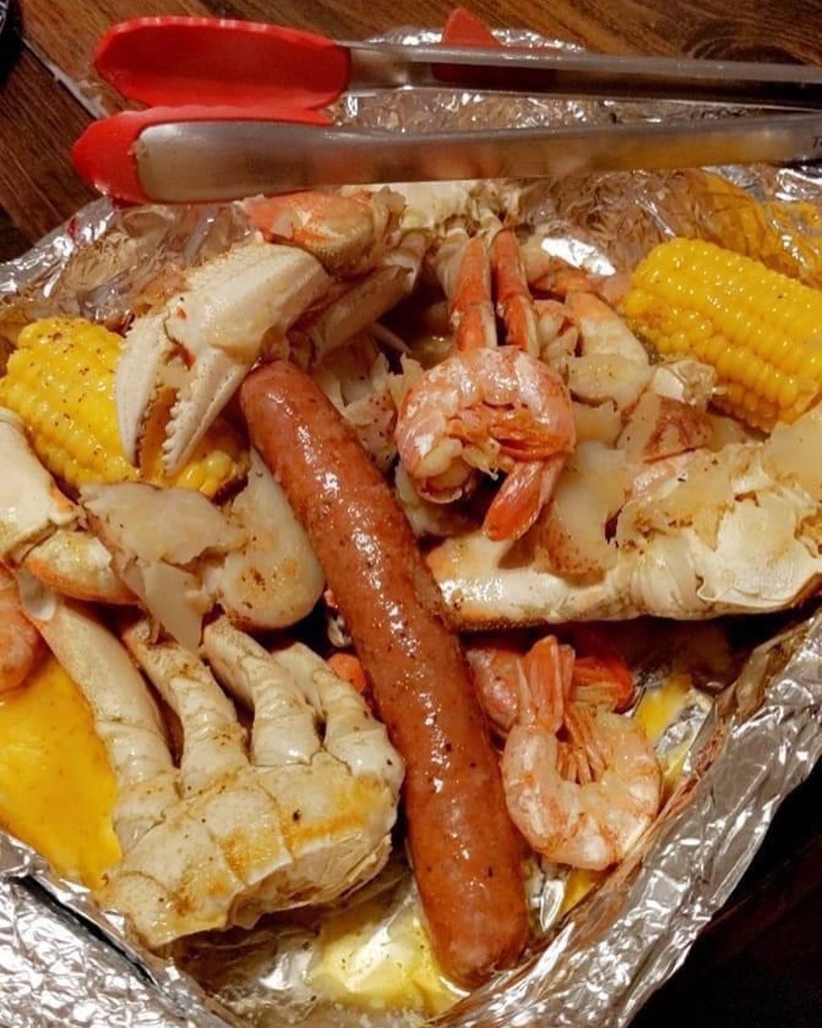 4 Person Seafood Boil Kit COMBO: Crab & Shrimp+ 2 Butters (2 Pack)