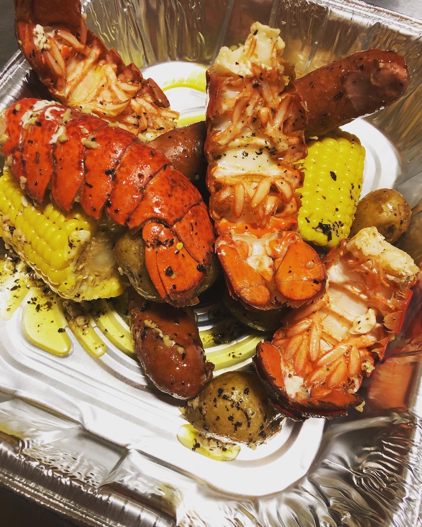 Lobster Mania - 2 Person Lobster Tail Boil Kit