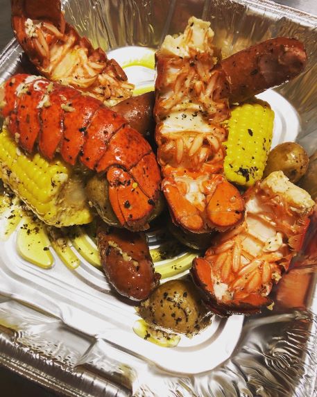 6 Person Seafood Boil Kit COMBO: Lobster Mania, Snow Crab, Shrimp + 3 Butters