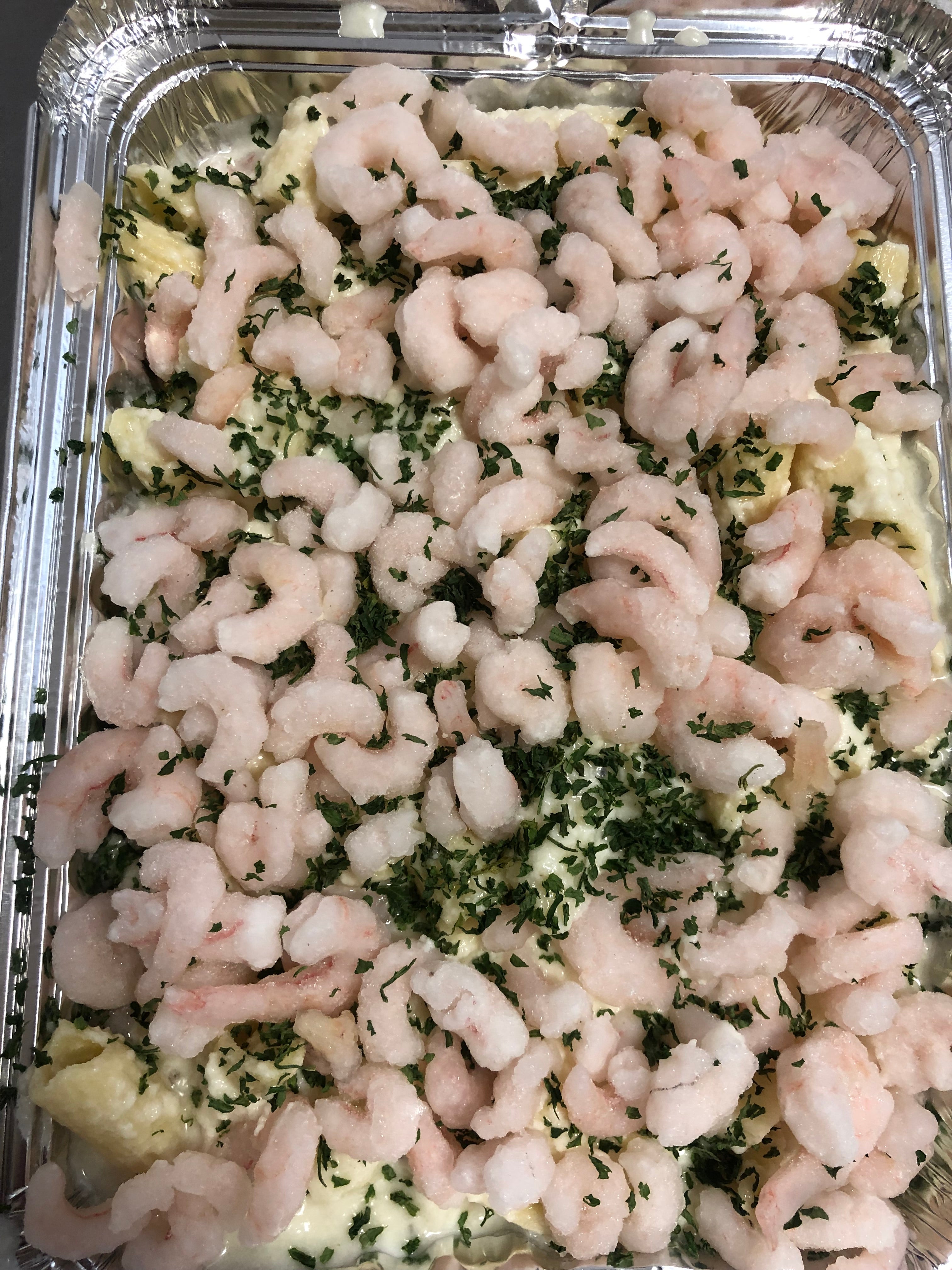 3 Person Shrimp Alfredo