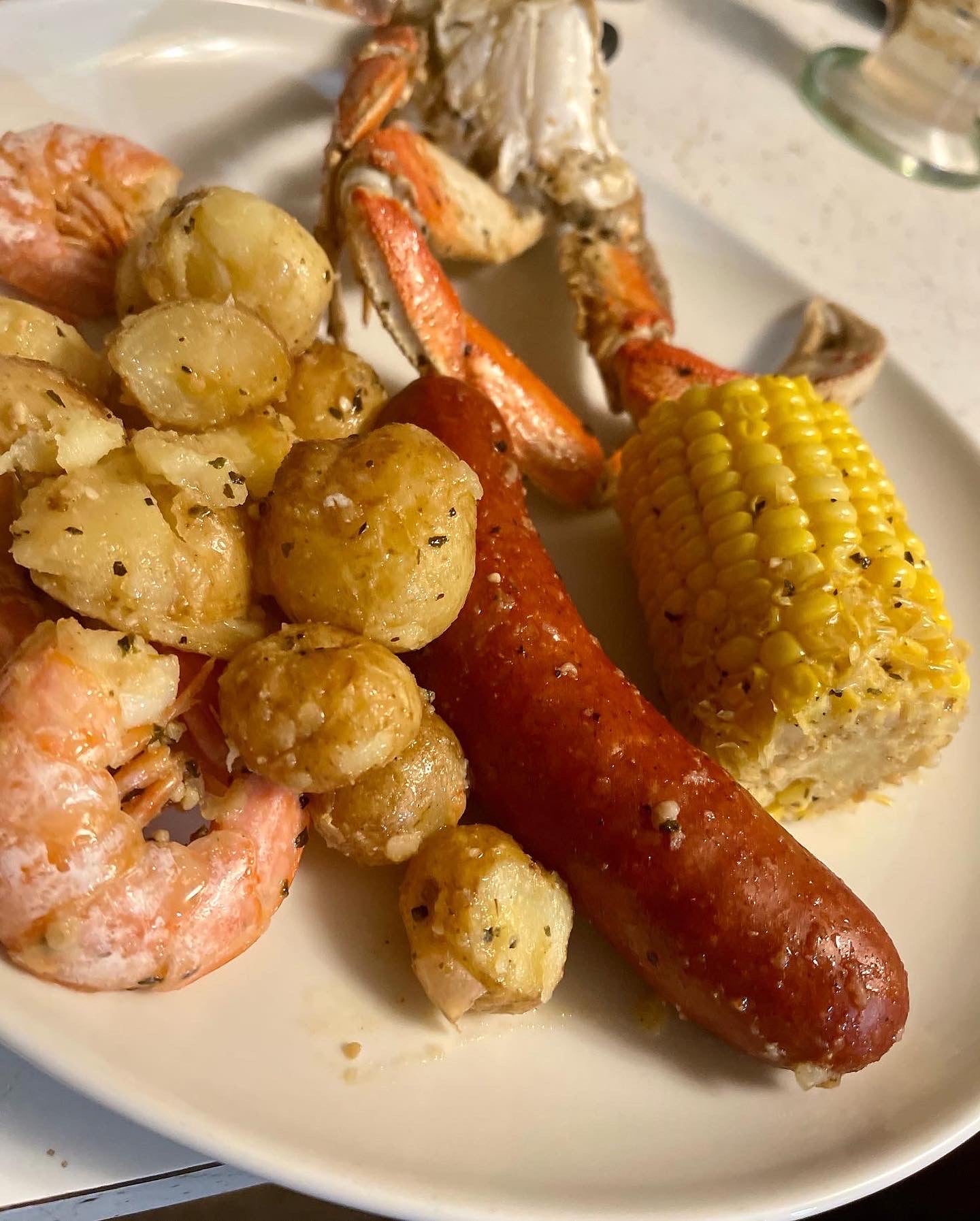 4 Person Seafood Boil Kit COMBO: Crab & Shrimp+ 2 Butters (2 Pack)